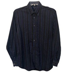 Men's Ted Baker London Long Sleeve Button Down Dress Shirt Blue Size 4 (Large)‎